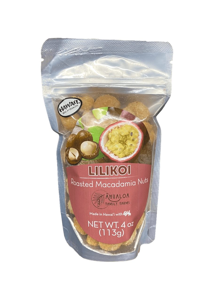 Hawaiian Macadamia Nuts | Lilikoi Flavor | Hand Made In Hawaii