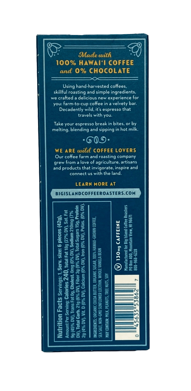 Classic Espresso Bites - Hawaiian Farmers Market{