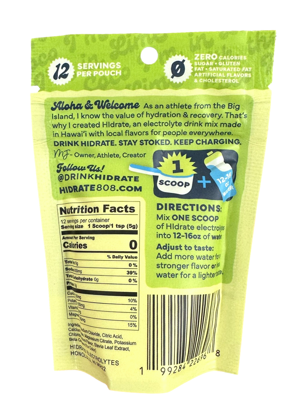 Coconut Lime Electrolytes