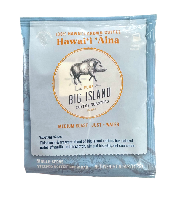 Brew Bag | The Convenient Single Serve Coffee | Big Island Coffee