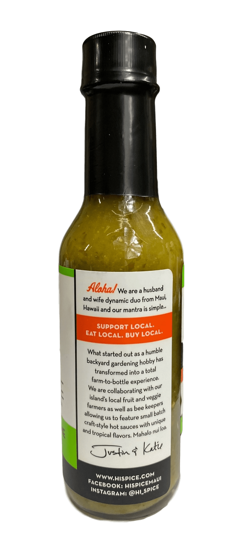 Jalapeno Lime Hot Sauce- Mild - Hawaiian Farmers Market{
