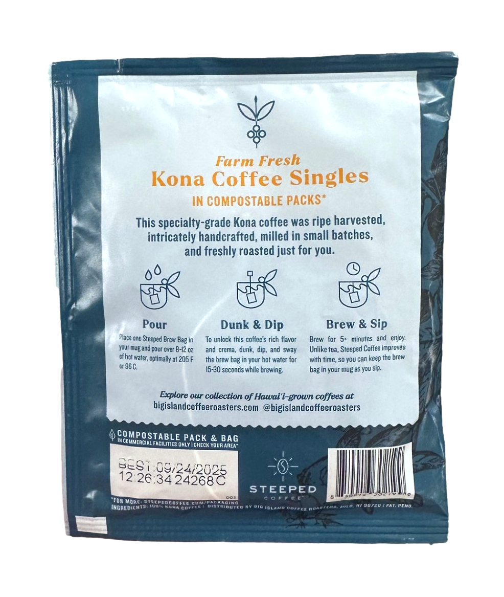 Single Serve Coffee Packet - Ulu Mana