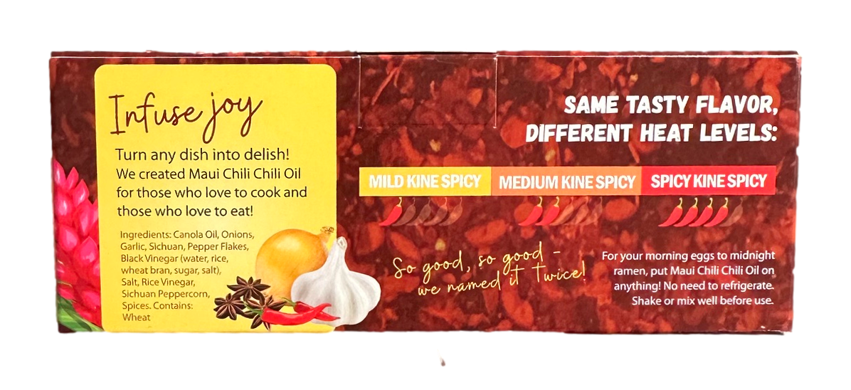 Maui Chili Oil Mini Trio Pack - Ulu Mana