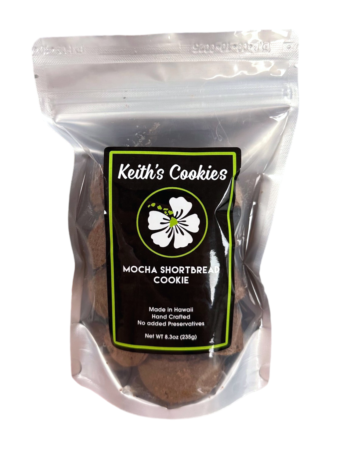 Mocha Shortbread Cookies | Keith's Cookies | Hand Scooped - Ulu Mana Mocha Shortbread Cookies | Keith's Cookies | Hand Scooped - Ulu Mana