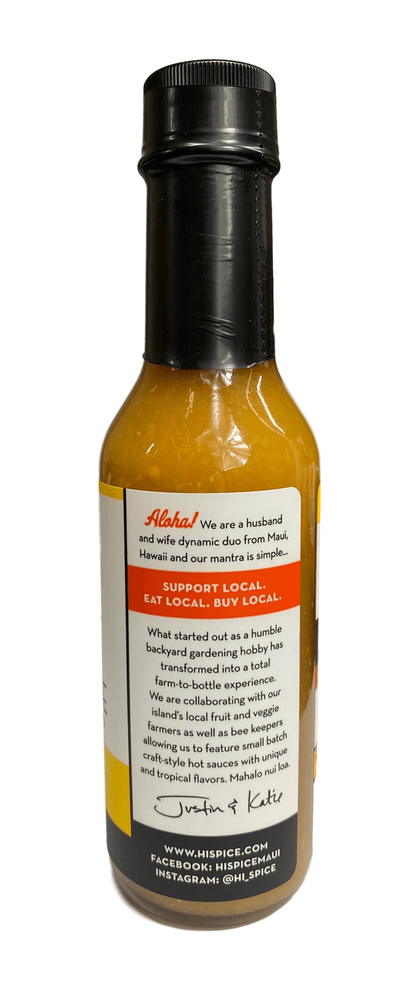 Pineapple Hot Sauce- Medium - Hawaiian Farmers Market{