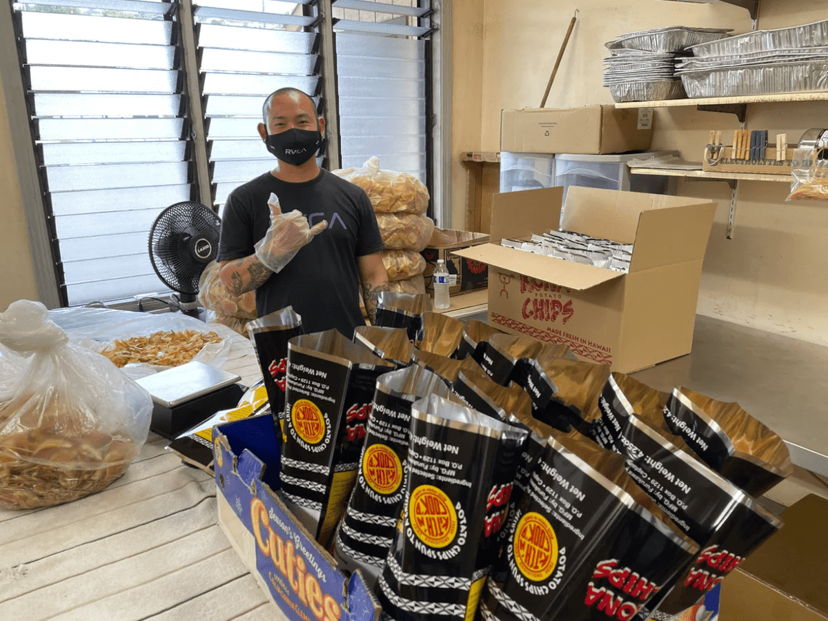 Classic Hawaiian Potato Chips 4.25oz - Hawaiian Farmers Market{