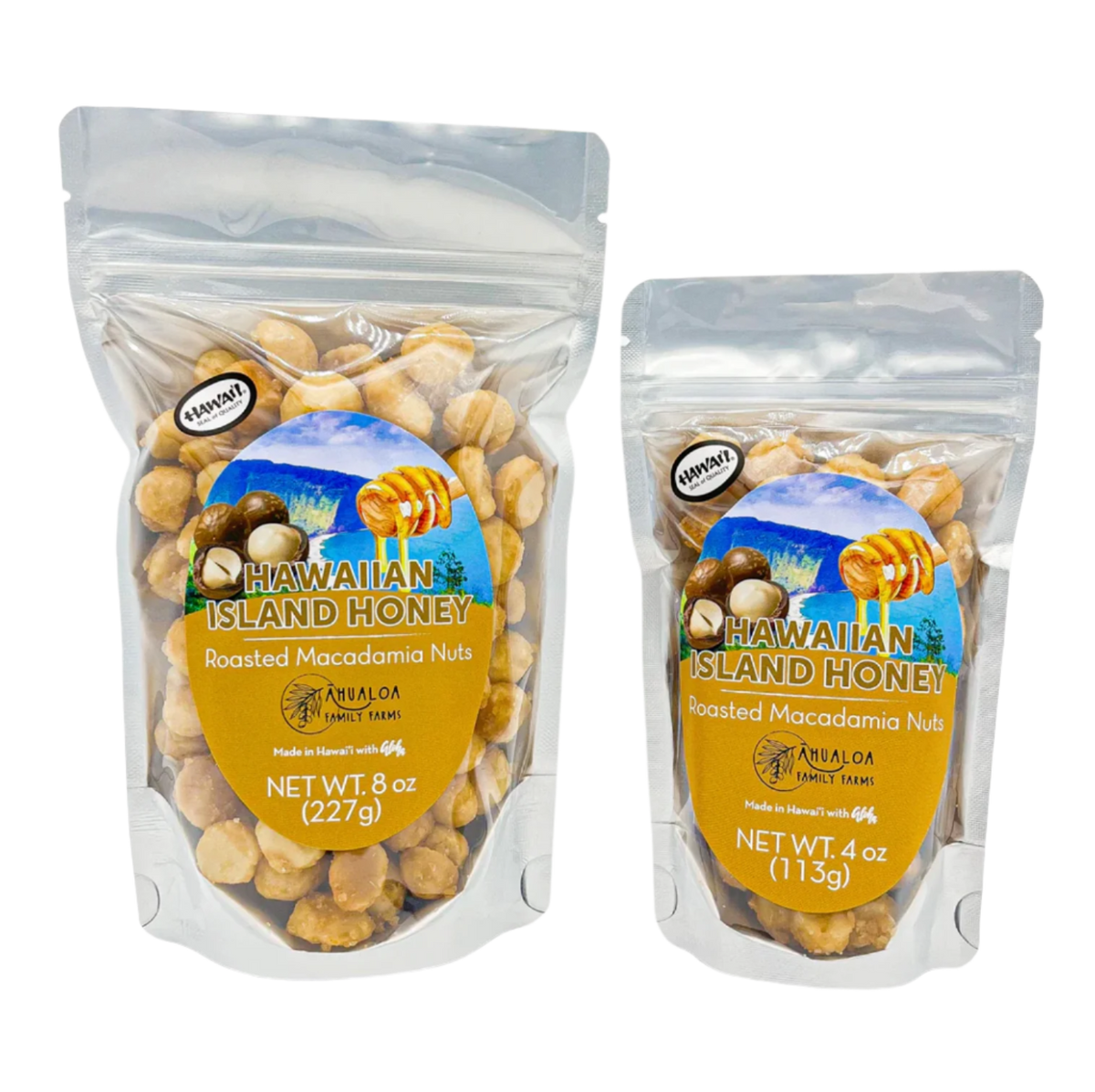 Hawaiian Island Honey Macadamia Nuts - Ulu Mana