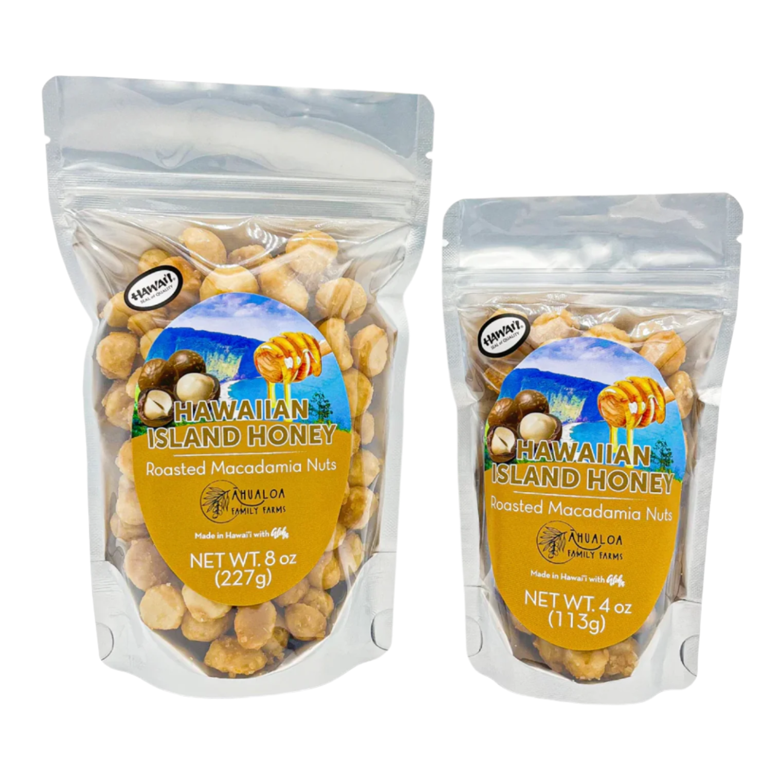 Hawaiian Island Honey Macadamia Nuts - Ulu Mana
