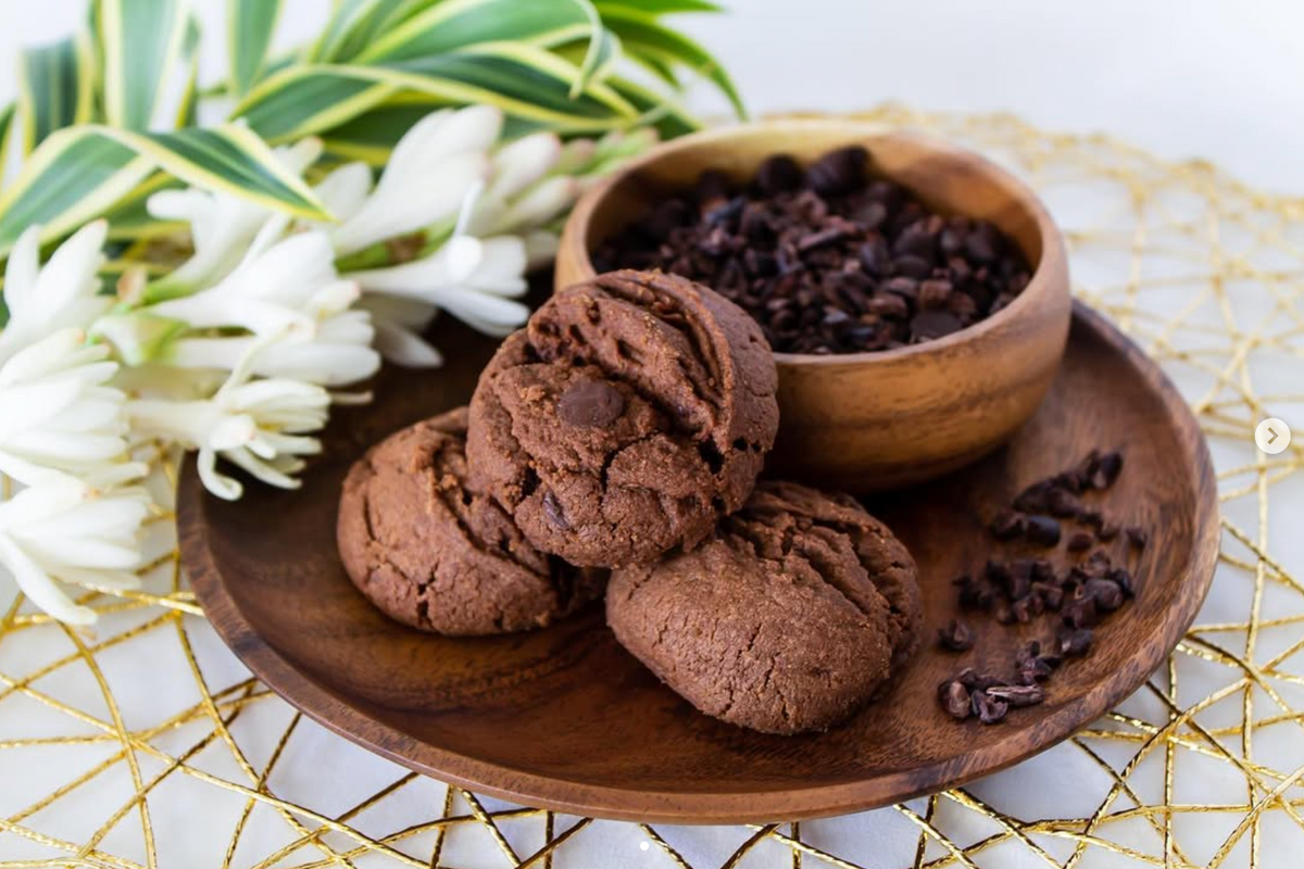 Apple Banana Shortbread Cookies - Ulu Mana