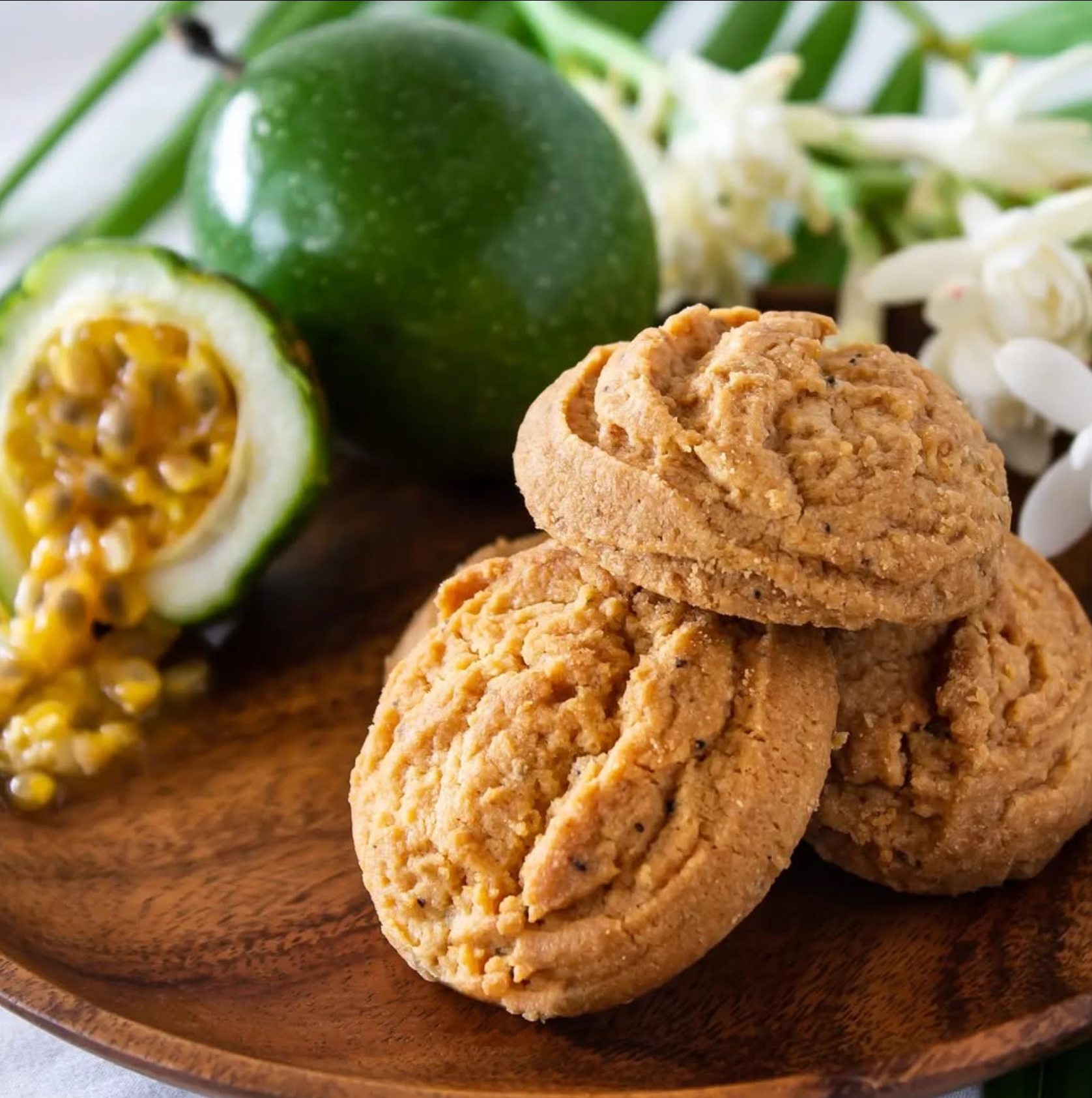 Lilikoi Shortbread Cookies | Keith's Cookies | No Added