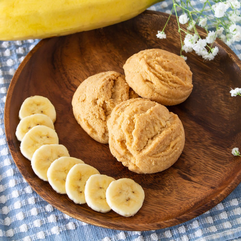 Apple Banana Shortbread Cookies | Keith's Cookies | Hand Scooped Apple Banana Shortbread Cookies | Keith's Cookies | Hand Scooped