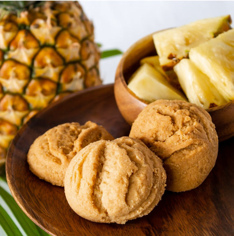 Pineapple Shortbread Cookies | Keith's Cookies | No Added