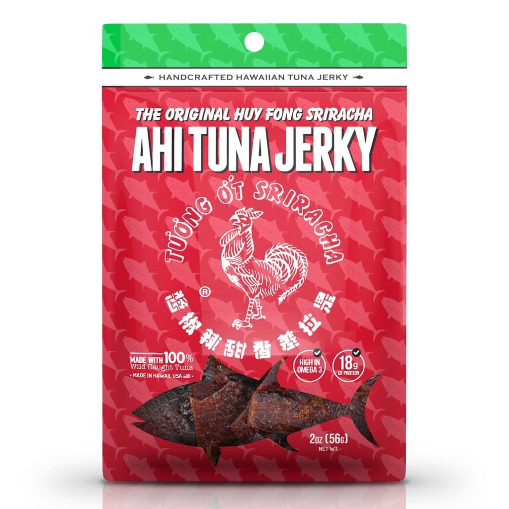 Sriracha Ahi Tuna Jerky 2oz - Hawaiian Farmers Market{