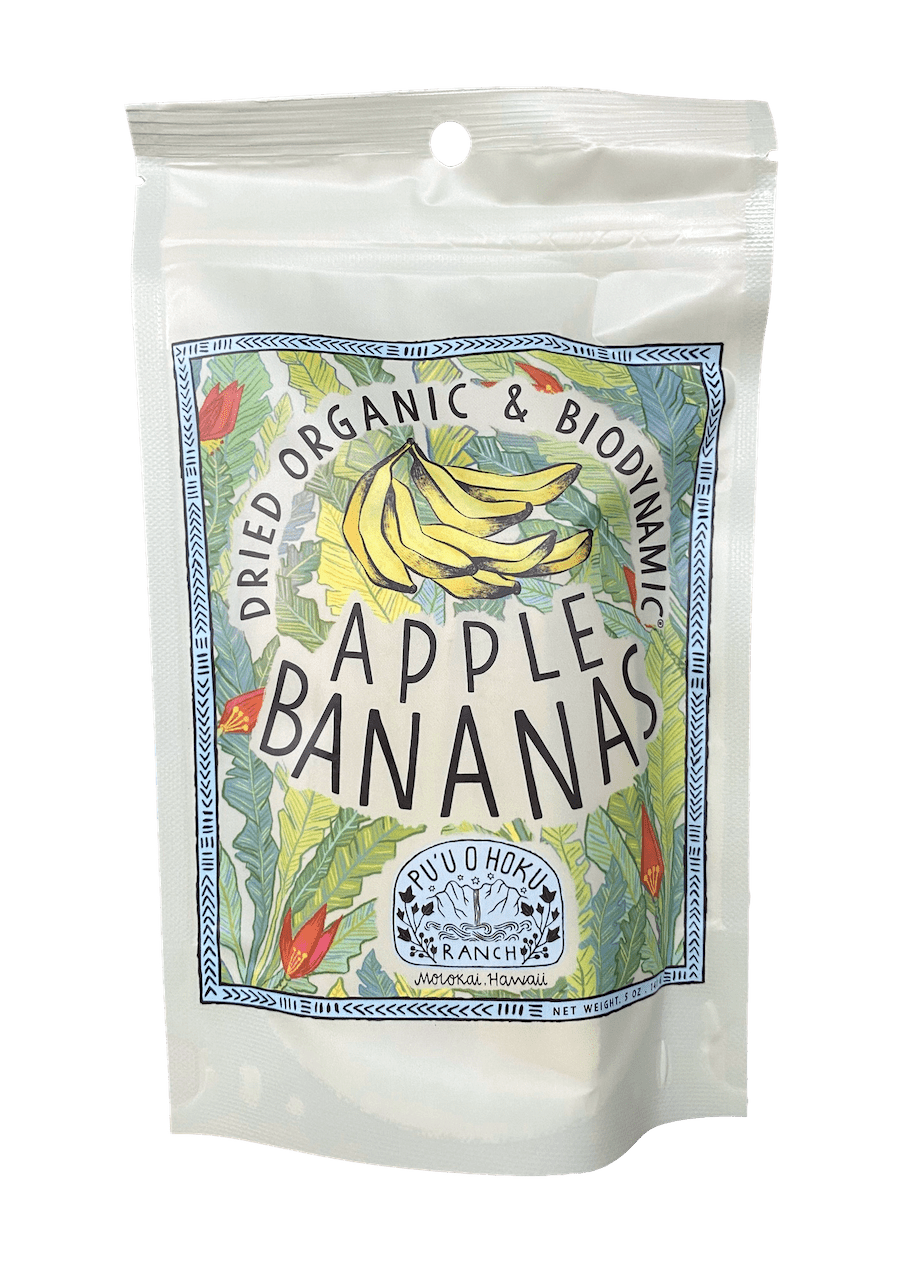 Dried Apple Banana&#39;s 5oz - Hawaiian Farmers Market{