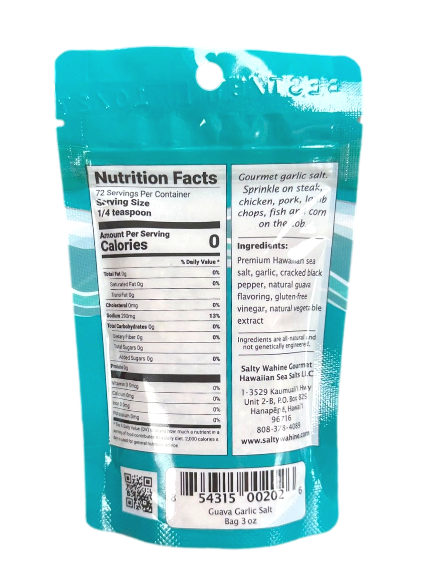 Guava Garlic Salt - Ulu Mana