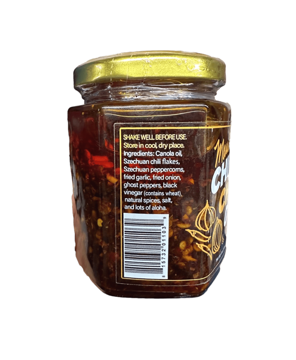 Medium Kine Spicy Chili Chili Oil - Hawaiian Farmers Market