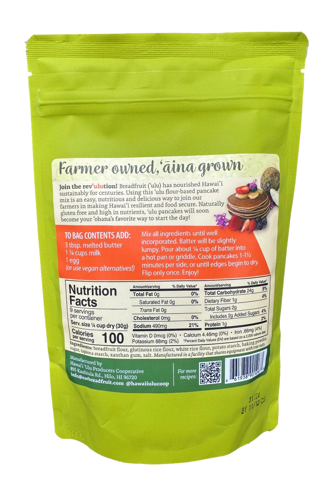&#39;Ulu Pancake Mix - Ulu Mana