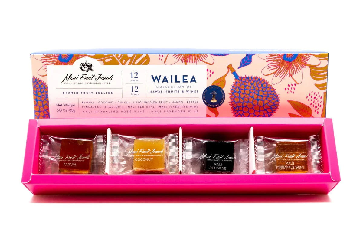 Wailea Collection- Exotic Fruit & Wine Jellies 12pc - Hawaiian Farmers Market{