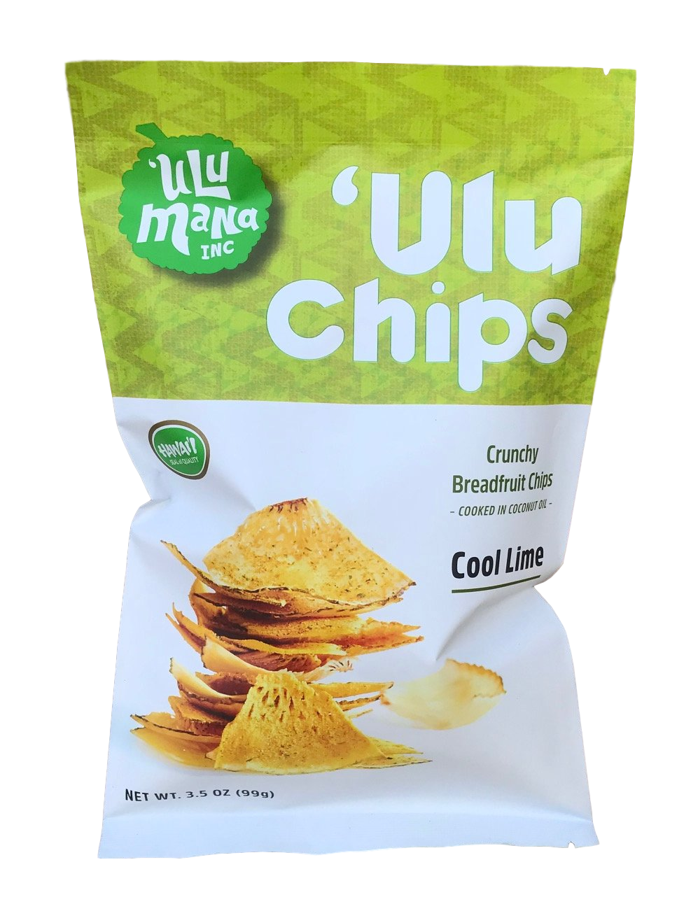 Cool Lime 'Ulu Chips 3.5oz - Ulu Mana