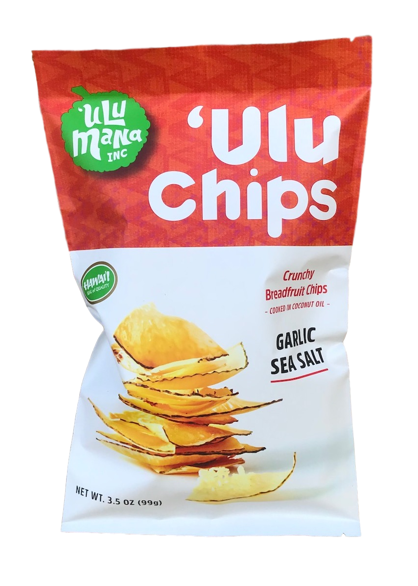 Garlic Sea Salt 'Ulu Chips - Ulu Mana